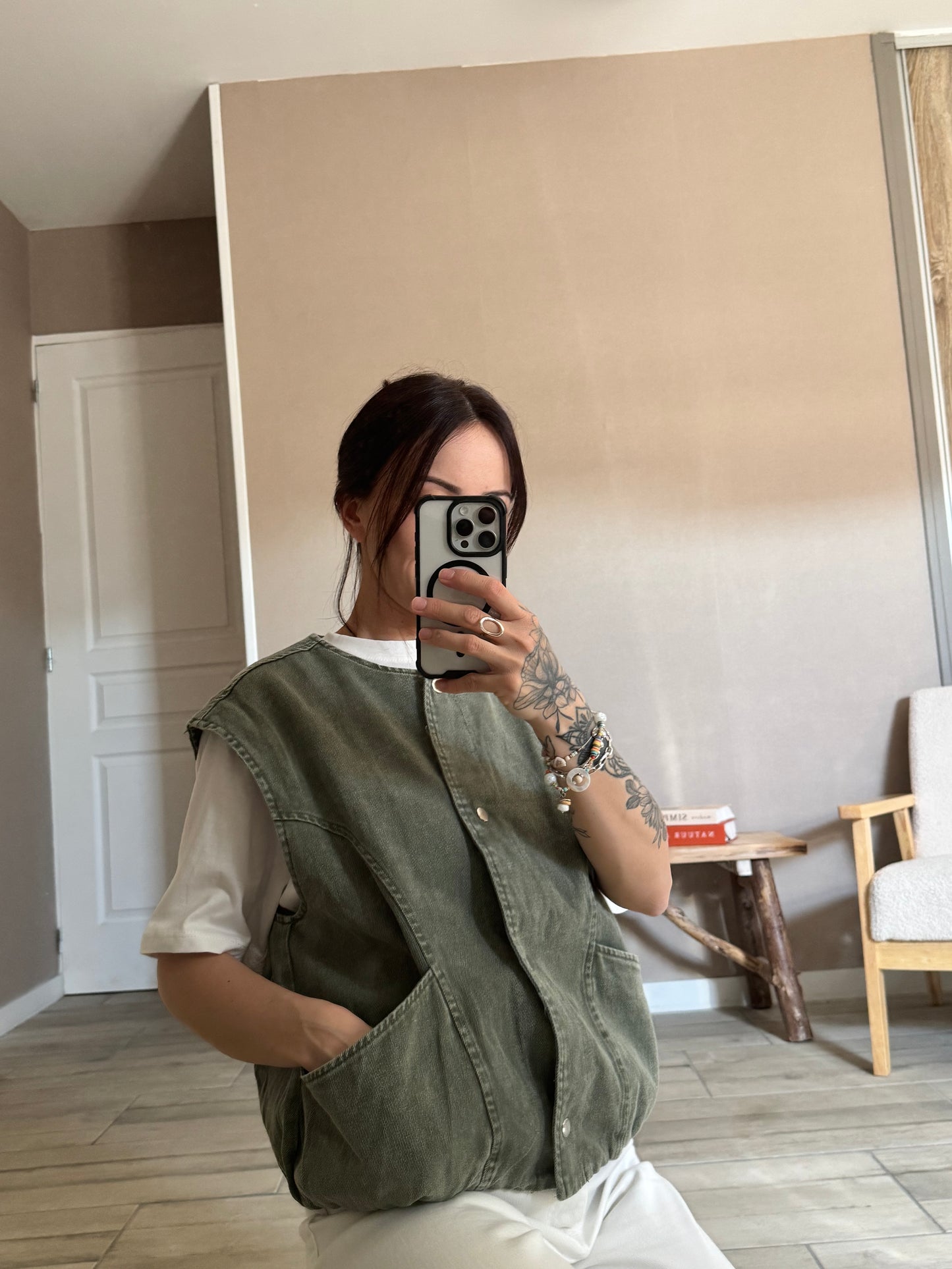 Veste Lou sans manches