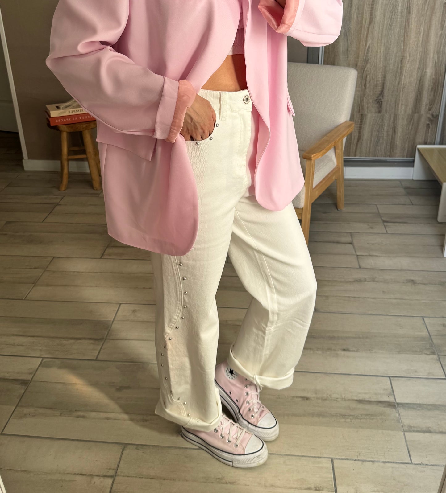 Pantalon blanc Alma 🤍