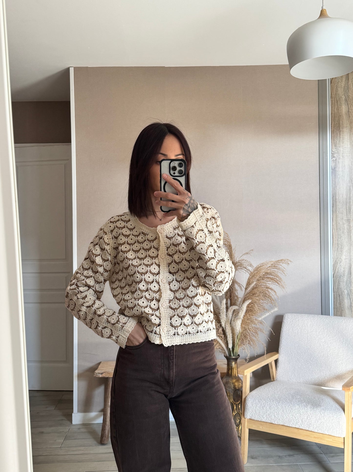 Gilet Alba en crochet