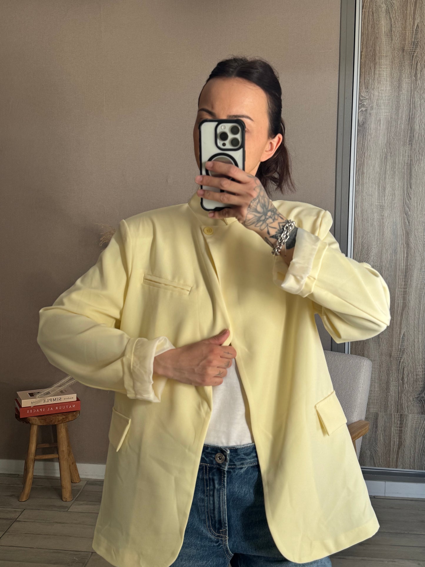 Blazer Ava 💛🩷