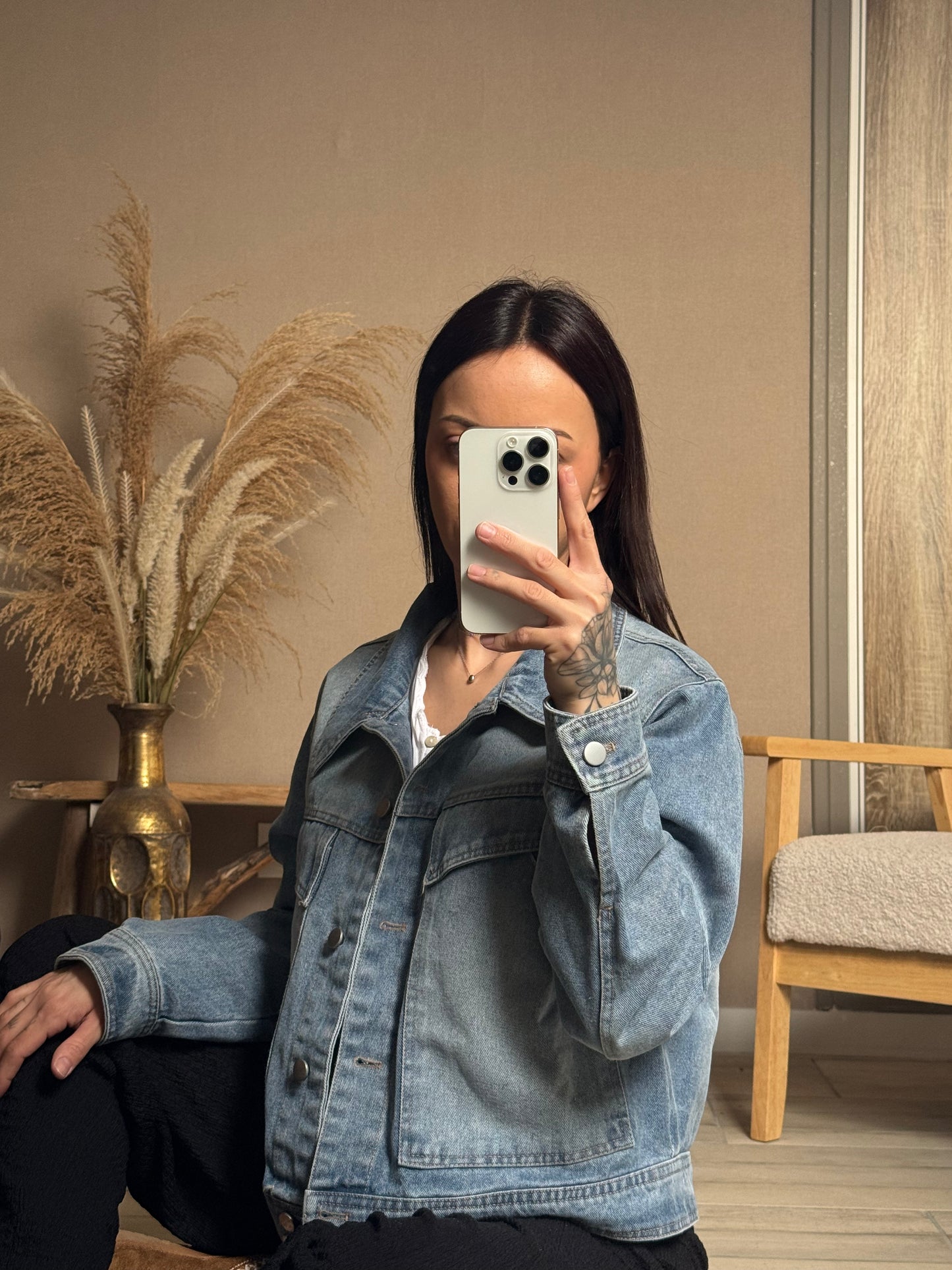 Veste en jeans Emy