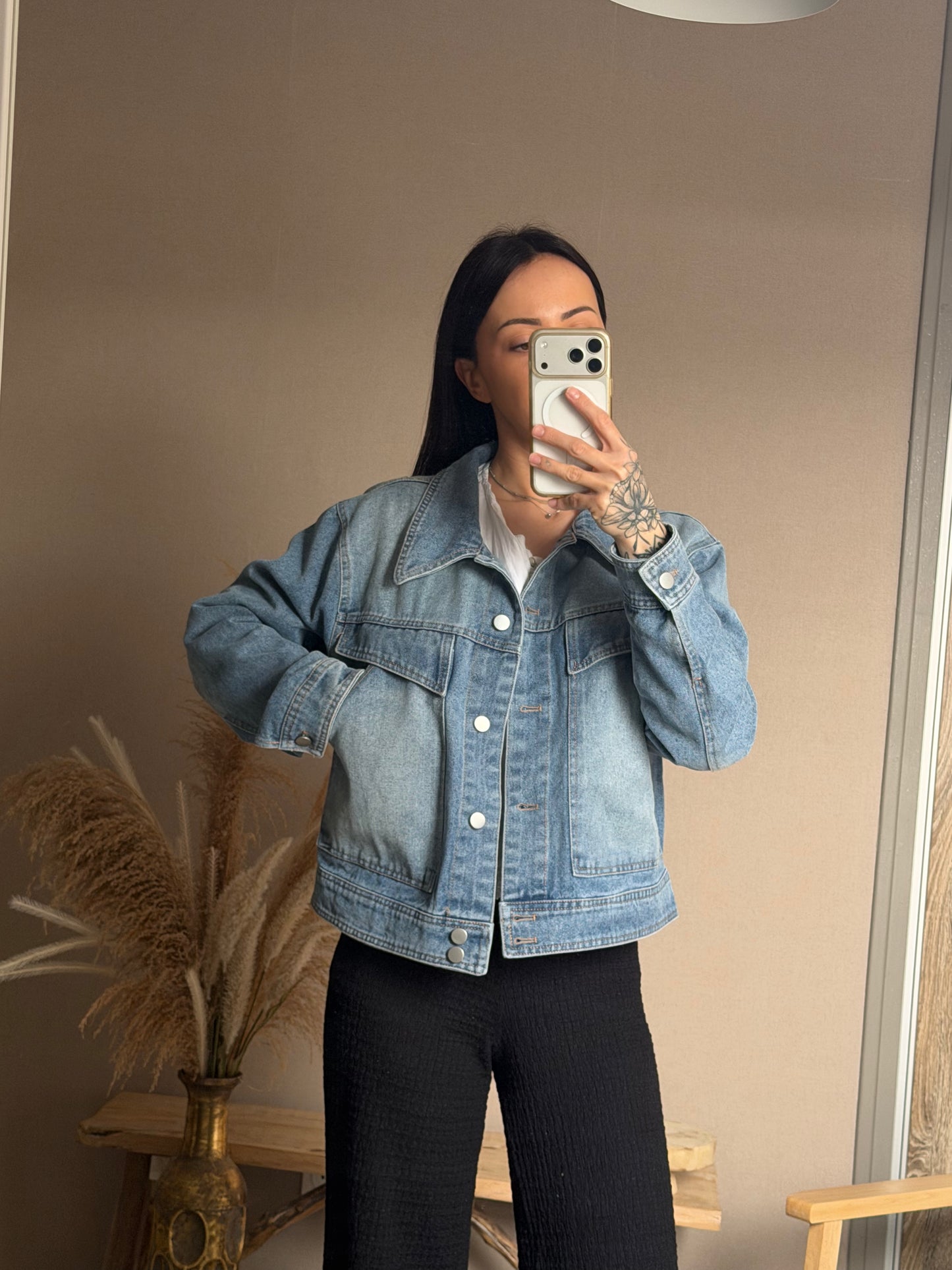 Veste en jeans Emy
